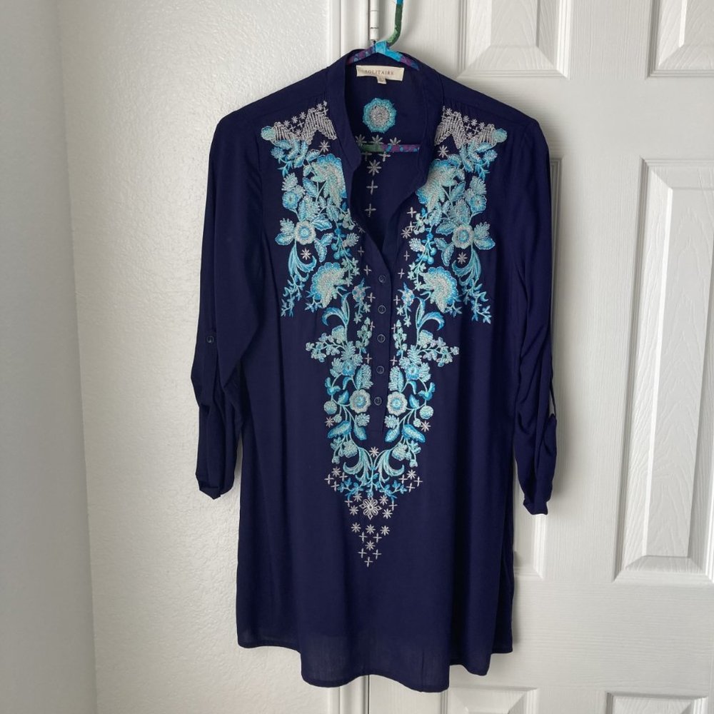Solitaire Embroidered Tunic